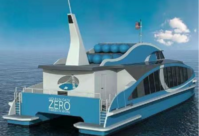 “氢风”破浪!美国建成全球首艘100%氢燃料电池动力商用船舶